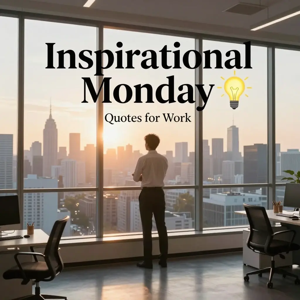monday motivational quotes for work