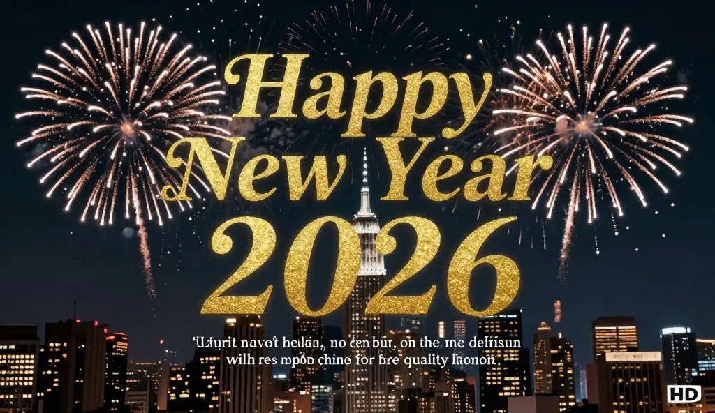 happy new year 2026 images with quotes